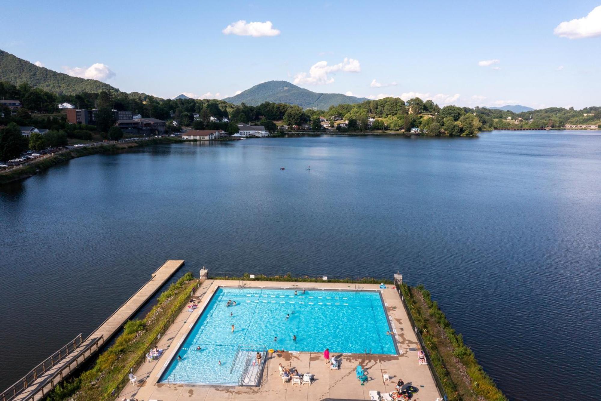 Campground Cabin Lake Junaluska Exterior foto